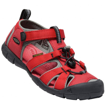 Dječje sandale Keen Seacamp II CNX K crvena/siva racing red/gargoyle