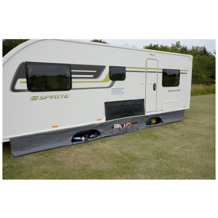 Cerada za prekrivanje Dometic Pro Organiser Skirt crna