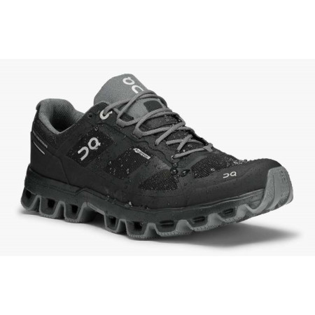 Ženske tenisice za trčanje On Cloudventure Waterproof crna/siva Black/Graphit