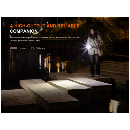 Džepna svjetiljka Fenix E06R