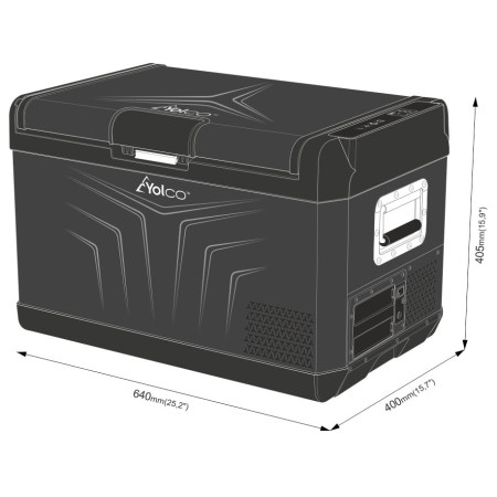 Kompresorski hladnjak Yolco GCX37