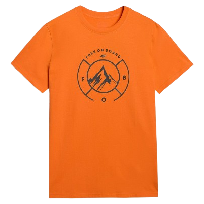 Muška majica 4F Tshirt M3138 narančasta ORANGE