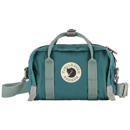 Torba preko ramena Fjällräven Kånken Koncept Crossbody zelena Teal-Frost Green