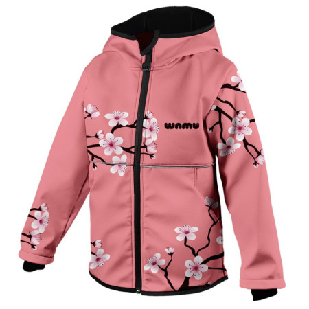 Dječja softshell jakna WAMU Pink ružičasta PINK