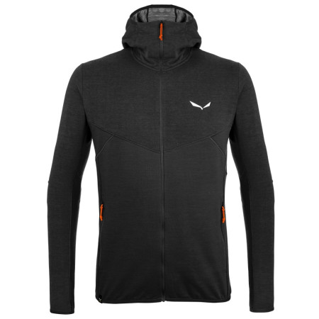 Muška dukserica Salewa *Light Micro Pl M Fz Hdy crna
