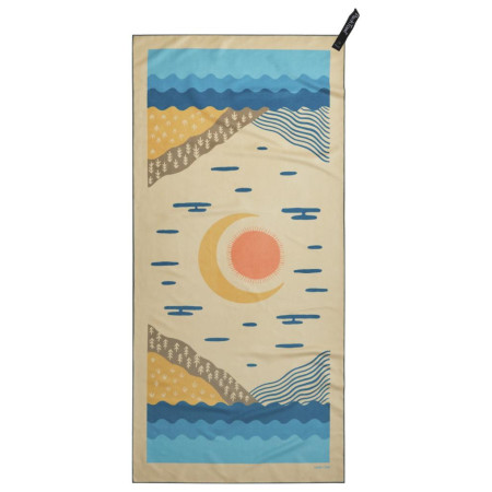 Ručnik za kupanje koji se brzo suši PackTowl Personal Body bež Balance Print