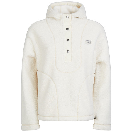 Ženska dukserica Fundango Juniper Pile Jacket bijela butter