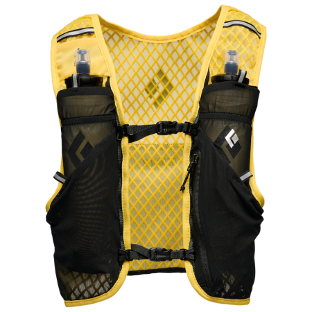 Prsluk za trčanje Black Diamond Distance 2 Hydration Vest žuta/crna Soft Ochre