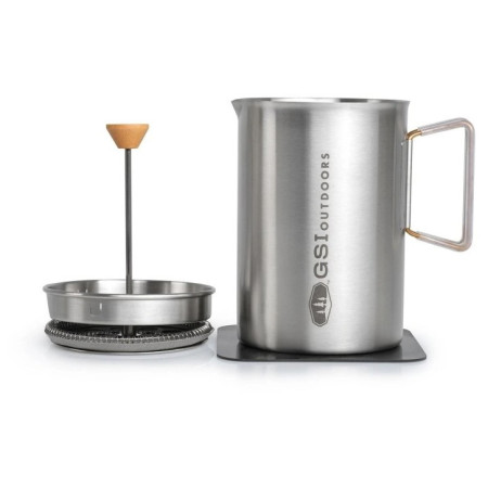 Cjedilo za protisnuti kave GSI Outdoors Glacier Stovetop JavaPress