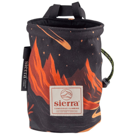 Vrećica za magnezij SIERRA Climbing Element Series crna/narančasta