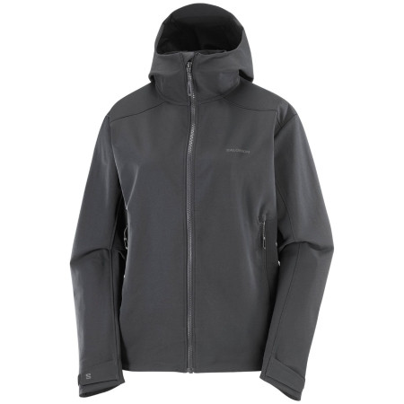 Ženska jakna Salomon Outpeak softshell W crna Deep Black