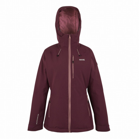 Ženska jakna Regatta Women’s Highton Stretch Padded Jacket boja vina Dark Pimento