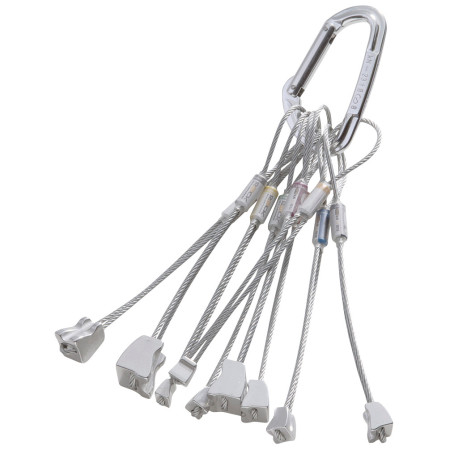 Mehanički klin za penjanje i alpinizam Rock Empire Alu Nuts 2 srebrena