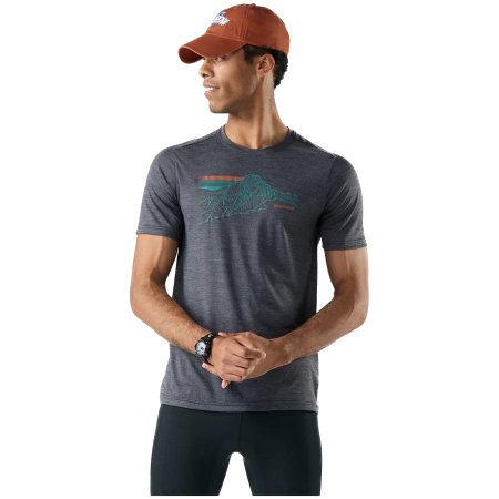 Muške funkcionalne majice Smartwool Men's Alpine Trace Active Short Sleeve G