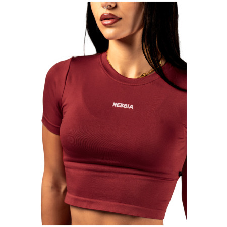 Ženski top Nebbia Seamless crop top with SS Power
