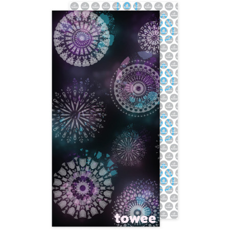 Ručnik za kupanje koji se brzo suši Towee Eternity 70x140 cm tamno siva Eternity