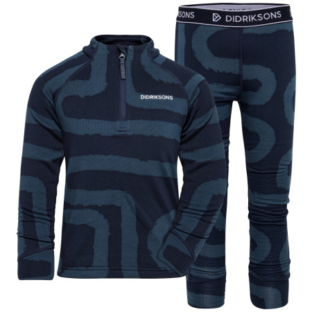 Dječje funkcionalno donje rublje Didriksons Jadis Kids Pr Set 5 Path Navy
