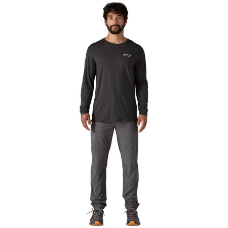 Muška majica Patagonia M's L/S Cap Cool Merino Blend Graphic Shirt