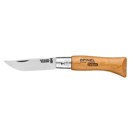 Sklopivi nož Opinel N°03 Carbon prirodno