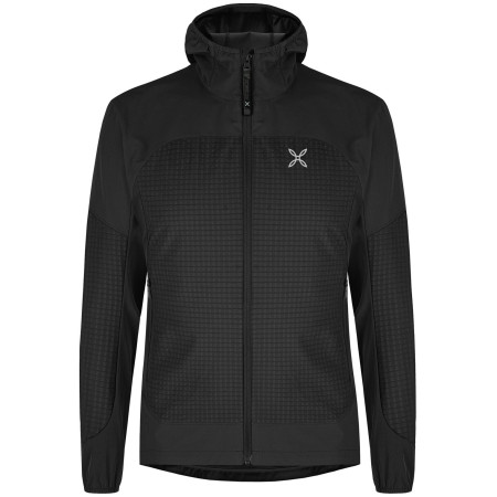 Muška jakna Montura Seed Hooded Jacket crna Black