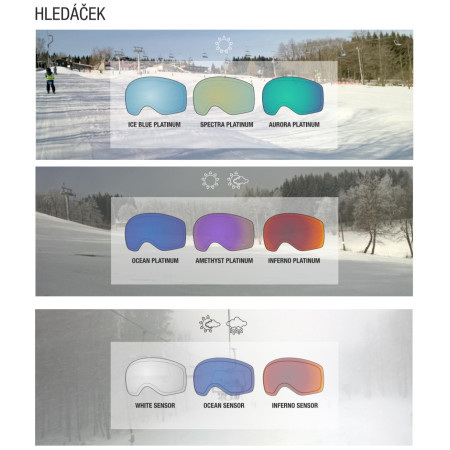 Dječje naočale za skijanje Relax Arch HTG54
