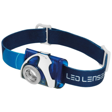 Čeona svjetiljka Ledlenser Čelovka SEO 7R plava
