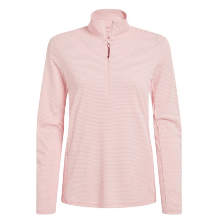 Ženska majica Craghoppers NosiLife SolarShield+ Half Zip Top bež Sherbert