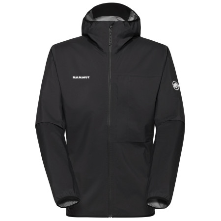 Muška jakna Mammut Ducan Light HS Hooded Jacket crna black 0001