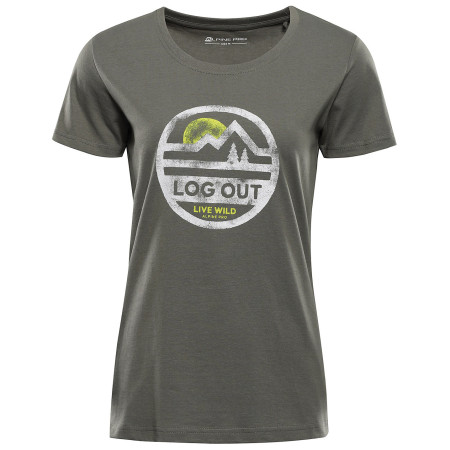 Ženska majica Alpine Pro Termesa 4 zelena Green