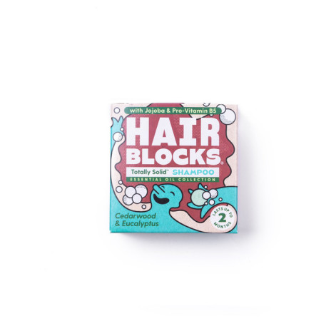 Šampon Shower Blocks Solid Shampoo - Cedarwood & Eucalyptus