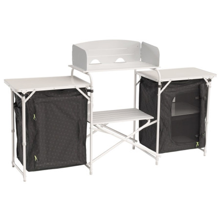 Kuhinja Outwell Camrose Kitchen Table crna/bijela