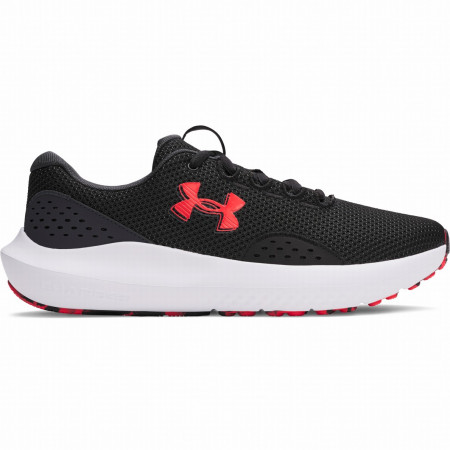 Muške tenisice za trčanje Under Armour Charged Surge crna/crvena Black