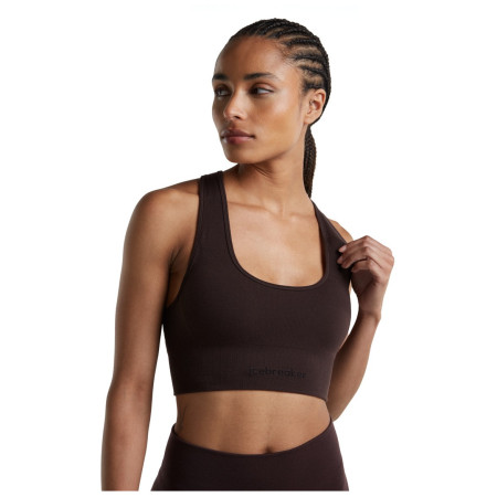 Grudnjak Icebreaker Women Merino Blend 260 ZoneKnit™ Seamless Bra