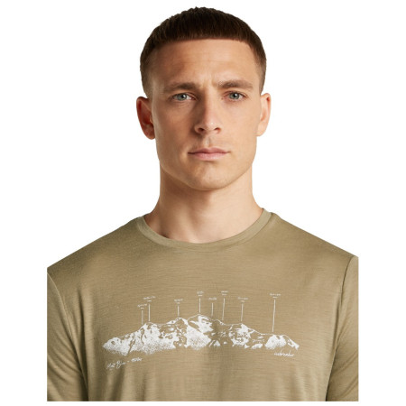 Muška majica Icebreaker Men Merino 150 Tech Lite SS Tee The Peaks