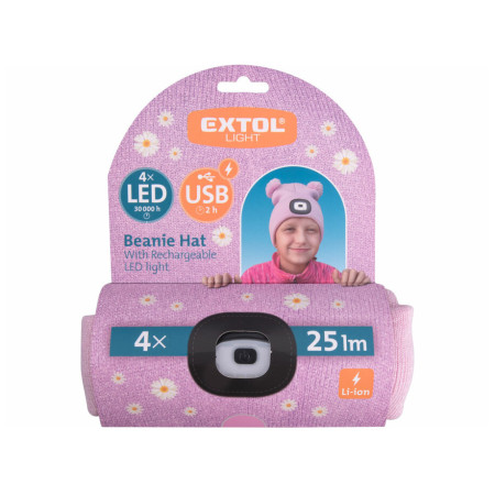Kapa sa svjetlom Extol Kids