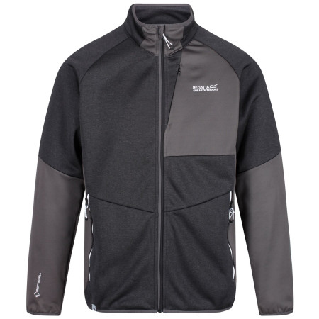 Muška jakna Regatta Foley Hybrid crna/siva Black/Magnet