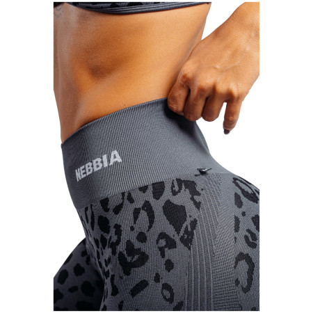 Ženske kratke hlače Nebbia Push-Up Compression Leopard Shorts Primal