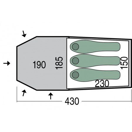 Šator Pinguin Storm 3