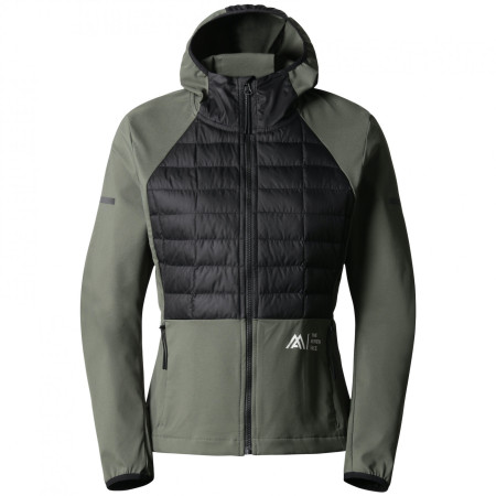 Ženska jakna The North Face W Ma Lab Hybrid Thermoball Jkt Sht - Eu zelena/crna