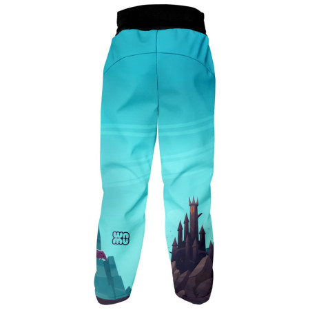 Dječje softshell hlače WAMU Dragon Fantasy