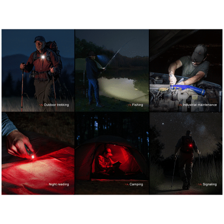 Džepna svjetiljka Fenix SW05R-RED