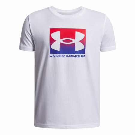 Dječja majica Under Armour B BOXED SPORTS UPDATE SS bijela White