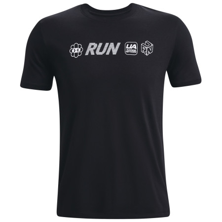 Muška majica Under Armour Run Anywhere SS crna