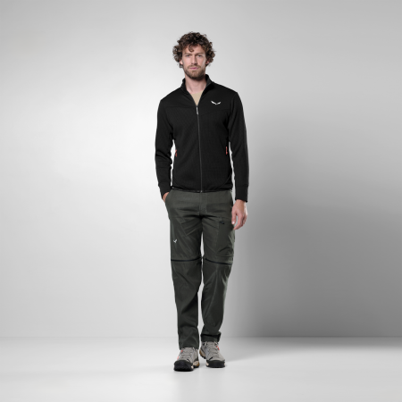 Muške funkcionalne majice dugih rukava Salewa Puez Waffle Hyb Pl Jacket M