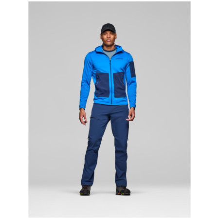 Muške funkcionalne majice dugih rukava Norrona falketind warm2 stretch Hood