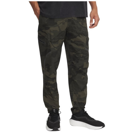 Muške hlače Under Armour Unstoppable Cargo Pant tamno zelena Marine OD Green / Baroque Green / Black