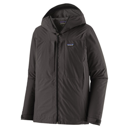 Muška jakna Patagonia M's Insulated Boulder Fork Rain Jkt crna Black