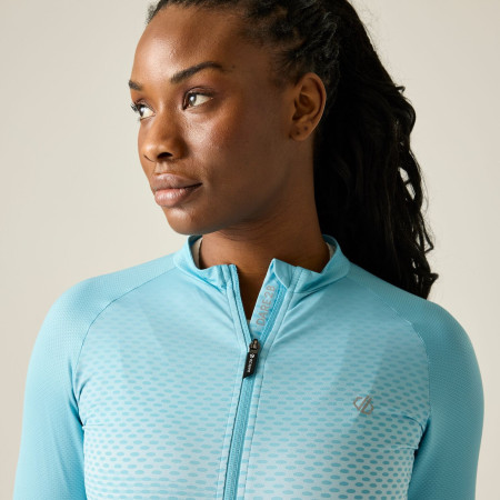 Ženski biciklistički dres Dare 2b Lightnint short sleeve printed jersey