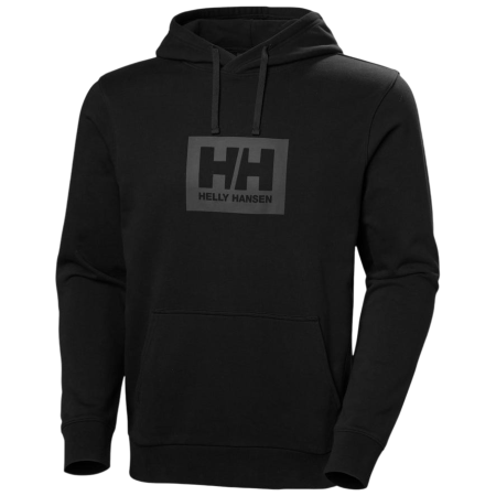 Muška dukserica Helly Hansen HH Box Hoodie 2025 crna 990 Black