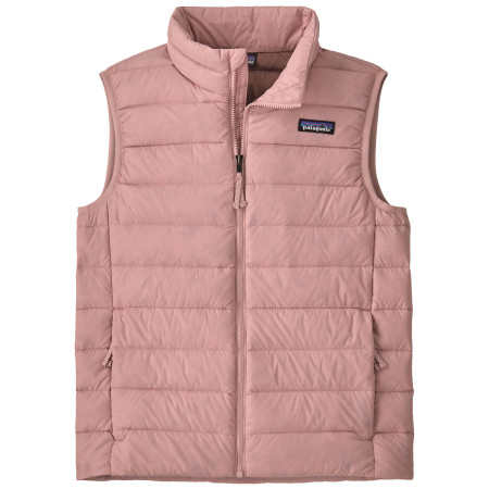 Dječji prsluk Patagonia K's Down Sweater Vest - Fuzzy Mauve ružičasta Fuzzy Mauve